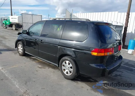 2004 Honda Odyssey Ex-L from USA, damaged, VIN 5FNRL18074B076928